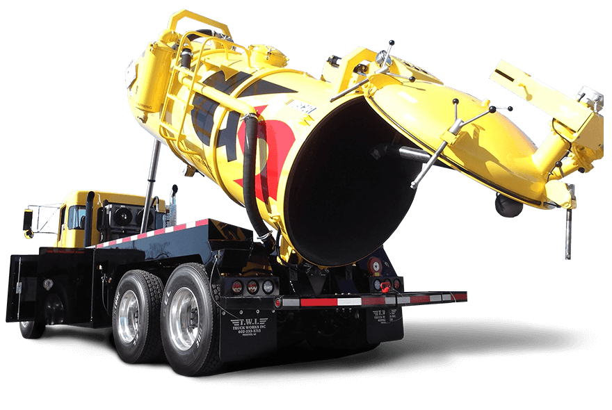 Truck Works Vacuum Trucks Rear